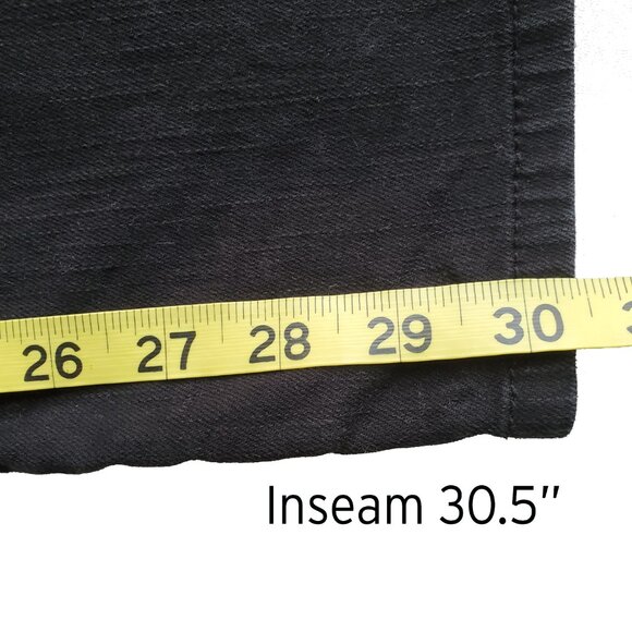 Focus Lifestyle Bootcut Midrise Stretchy Black Jeans Size 4 - Picture 8 of 13